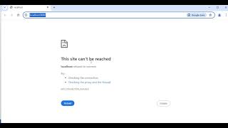 localhost refused to connect  VS CODE error for HTML CSS  We Are Programmers vscode [upl. by Shoshana118]