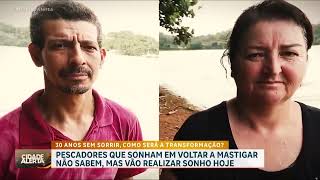 Casal de pescadores que deseja voltar a sorrir ganha transformação emocionante do Cidade Alerta [upl. by Gorlin]