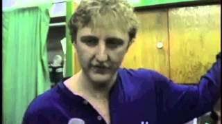 Larry Bird Interview 1984 [upl. by Auqcinahs]