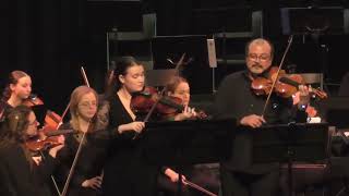 Telemann concerto pour deux altos Edmundston Canada décembre 2023 OPHSJ [upl. by Vedi]