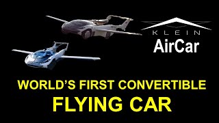 KLEIN VISION  AirCar  Worlds First Convertible Flying Car  AeroMobil  No More Science Fiction [upl. by Navarro]