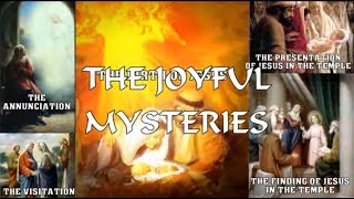 Joyful Mysteries of the Holy Rosary Mondays and Saturdays [upl. by Idnal]