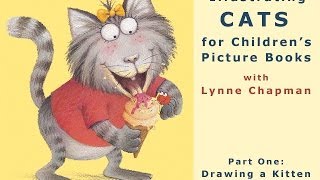 How to illustrate a Picture Book Drawing Cats Part 2  a Cute Kitten [upl. by Dviad]