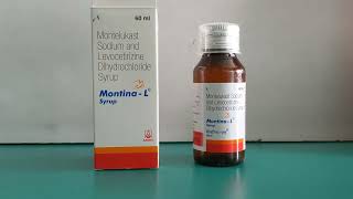 Montina L Syrup uses  Montelukast sodium and Levocetirizine dihydrochloride Syrup Uses [upl. by Klemm956]