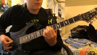 Megadeth  Kingmaker Guitar Cover HD WSolo [upl. by Assina388]