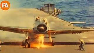 Vintage Aircraft Carrier Landings  Fails and Mishaps [upl. by Rotce]