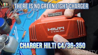 HILTI C436350 there is no green light charger [upl. by Margit]