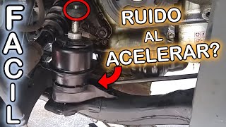 Como CAMBIAR los SOPORTES de MOTOR y de TRANSMISION de un AUTO [upl. by Asilenna265]