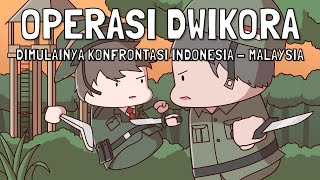 Operasi Dwikora  Penyebab Terjadinya Konfrontasi Indonesia  Malaysia [upl. by Dnumyar]