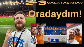 ORADAYDIM Manchester United 23 Galatasaray  Zaha Icardi Kerem ve Şampiyonlar Ligi [upl. by Hcurob]