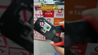 rj45 connector punching machine rj45 wifi [upl. by Sualohcin818]