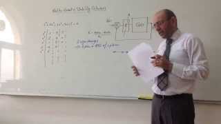 Routh Hurwitz Stability Criterion Part II First Example 24112013 [upl. by Ivo]