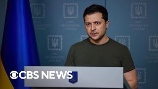 Zelensky accuses Russia of war crimes in attack on Kharkiv Ukraine [upl. by Rocco]