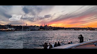 Bosphorus Sunset Cruise on Luxurious Yacht [upl. by Marlin227]