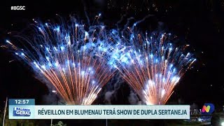 Réveillon em Blumenau grande festa e show imperdível na virada [upl. by Pirri768]