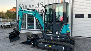 Sunward SWE25UF machinery excavator minidigger Sunward sunwardeurope [upl. by Hahsia]