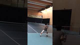 2 handed backhand vs 1 handed backhand tennis [upl. by Tesler339]