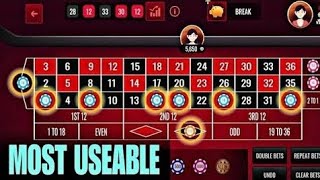 Most USEABLE Roulette System  Roulette Winning Strategy [upl. by Aryc]