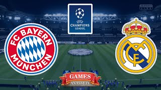 Bayern Munich vs Real Madrid  UEFA Champions League 2024  EA Sports FC 24 Gameplay PC HD [upl. by Omoj]