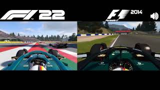 F1 2014 Reshade vs F122 Sweet Fx [upl. by Azer628]