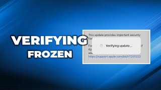 Solutions to Fix iPhone Verifying Update Frozen [upl. by Azeret341]