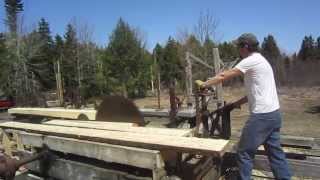 Old sawmill in Scotsburn Nova Scotia [upl. by Htiekram]