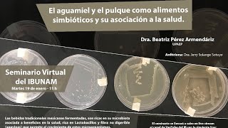 El aguamiel y el pulque como alimentos simbióticos y su asociación​ a la salud [upl. by Nussbaum840]