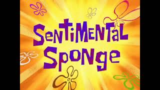 SpongeBob  A Friendly GameSentimental Sponge Title Card Romanian🇷🇴 [upl. by Gayl]