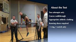 Georgia Peace Officer Standards and Training POST Council Physical Agility Test PAT [upl. by Lud835]