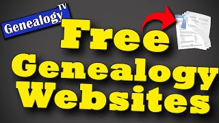 Top Free Websites for Family History amp Genealogy Research [upl. by Ailad]