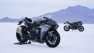 Ninja H2  Kawasaki Team 38 Bonneville Record Attempt  Chapter 2 [upl. by Belda]