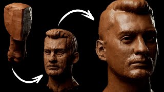 How to Sculpt a Portrait in 10 Steps [upl. by Sall]