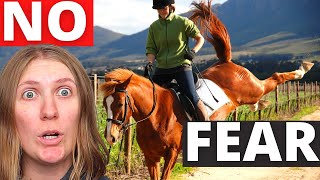 Why You SHOULDNT Overcome Your Horse Riding FEAR [upl. by Isawk]