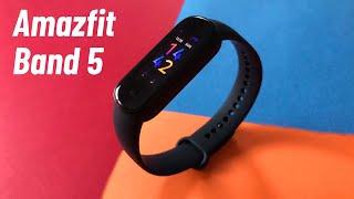 Amazfit Band 5 Review  A Feature Packed Fitness Tracker [upl. by Rubens]