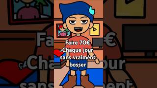 COMMENT GAGNER DE LARGENT FACILEMENT animation humour drole videodrole choss argent [upl. by Tebasile]