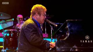 Crocodile Rock  Elton John  Live in Hyde Park 2016 [upl. by Now]