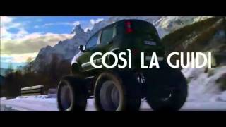 Spot Nuova Fiat Panda 4x4  SUV dellanno 2012 [upl. by Neveda]