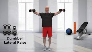 How to do a Dumbbell Lateral Raise [upl. by Saunderson219]