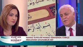 Namaz sureleri namaz esnasında türkçe mealinden okunabilir mi  atv [upl. by Narra520]