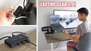 Must Have Laptop Accessories 20 Dream Docking Station Setup [upl. by Drogin]