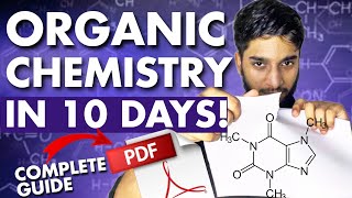 JEE Mains 2024 Organic chemistry in 10 days Complete guide🔥 [upl. by Defant]