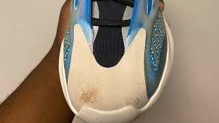 How to clean and remove stains from Yeezy 700 V3 “Arzareth” [upl. by Dawna]