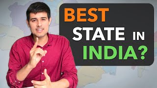 Which is the Best State in India  Dhruv Rathee Analysis on Economy Environment Development [upl. by Enilaf601]