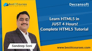 Learn HTML5 in JUST 4 Hours Complete HTML5 Tutorial [upl. by Franni]