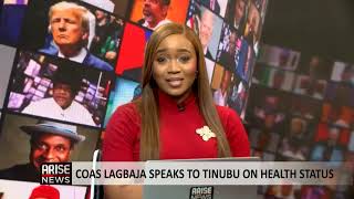 The Morning Show COAS Lagbaja Speaks to Tinubu On Health Status [upl. by Lahcar]