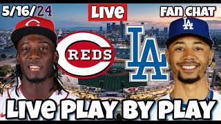 Los Angeles Dodgers vs Cincinnati Reds Live MLB Live Stream [upl. by Danais]