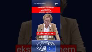 Wiśniewska w Europarlamencie wygarnęła Niemcom podrzucanie migrantów do Polski [upl. by Roque973]