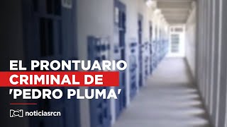 El prontuario de Pedro Pluma criminal que amenazó al director de La Modelo antes de su asesinato [upl. by Reyem]