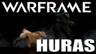 Warframe Huras Kubrow Stealth Assassin [upl. by Maritsa819]