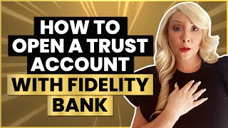 How To Open A Trust Account With Fidelity Bank  Aurorah Dey [upl. by Cheri]